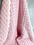 Kids and Babies' Crochet Blanket, kids room deco, kids gift, worsted wool and cotton blend